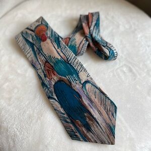 VTG 1991 BEATLES 'Let It Be' Silk Necktie